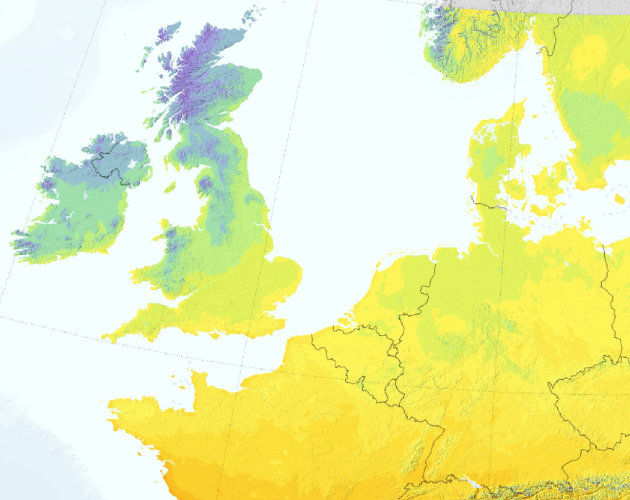 A map of the UK